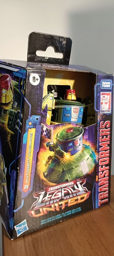 Transformers Legacy Series Cosmos (Category: Action & Battle Toys) located in Manila. Submitted by theyellowsun (Listing ID 1458672487, Image 1). Description: Transformers Hasbro Legacy Series Cosmos Autobot Space Shuttle Cargo Sealed and Brand new Can ship and do meetups: Meetups (STRICTLY only in these areas) - Alabang = Alabang Town Center, Festival Mall Alabang - Las Pinas = SM South Mall, Robinsons LasPinas, Casimiro - Paranaque = BF Aguirre