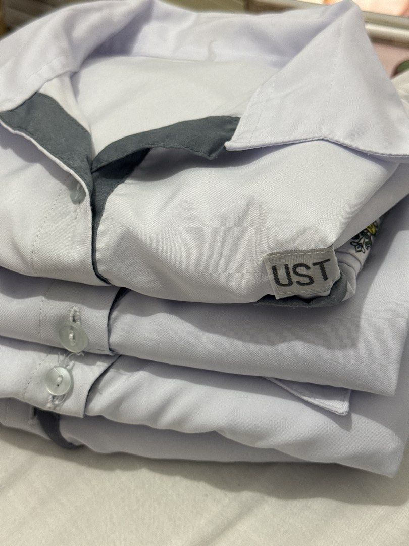 UST Engineering Women’s Uniform (4pcs) (Category: Others Tops) located in Calamba. Submitted by raibye (Listing ID 1458532140, Image 1). Description: - FOR FREE (Decluttering) - RFS: Graduated 2 yrs ago so I no longer need them - Need labahan ulit since napatago for 2 yrs already (there are stains that can easily be removed if u wash it) .
