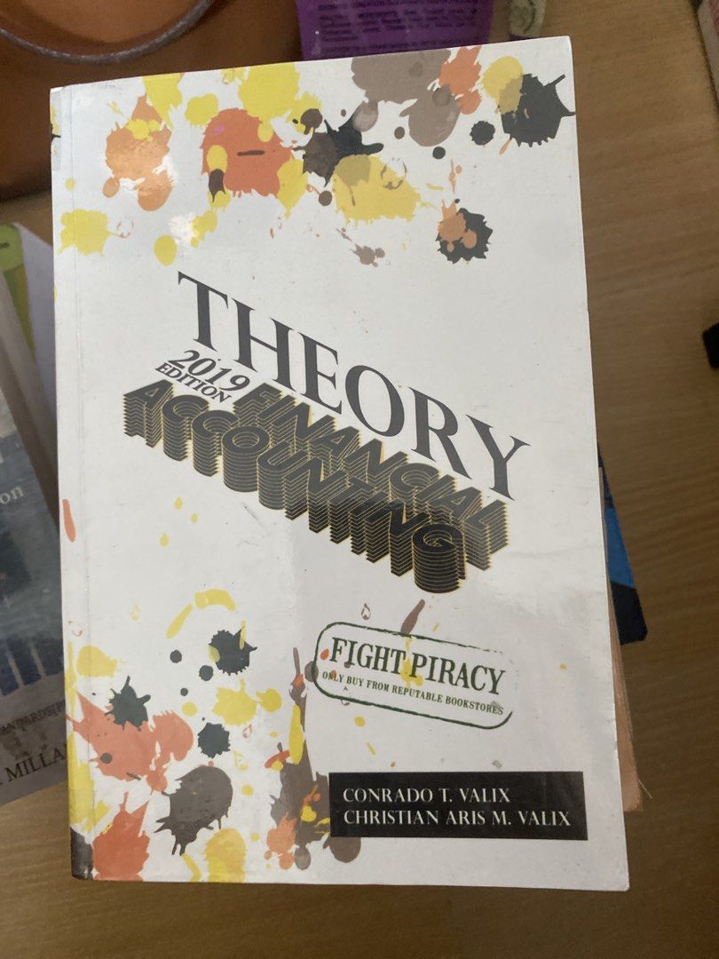 Valix Accounting Books - Theory, Practical, Intermediate (Category: Textbooks) located in Manila. Submitted by andreajane36080 (Listing ID 1458591283, Image 1). Description: - Complete set of Valix accounting books, perfect for accounting students. - Includes: - Valix Theory (2019 Edition) - Valix Practical Financial Accounting Vol 2 (2016 Edition) - Valix Practical Financial Accounting Vol 2 (2021 Edition) - Valix Intermediate Accounting Vol 2 (