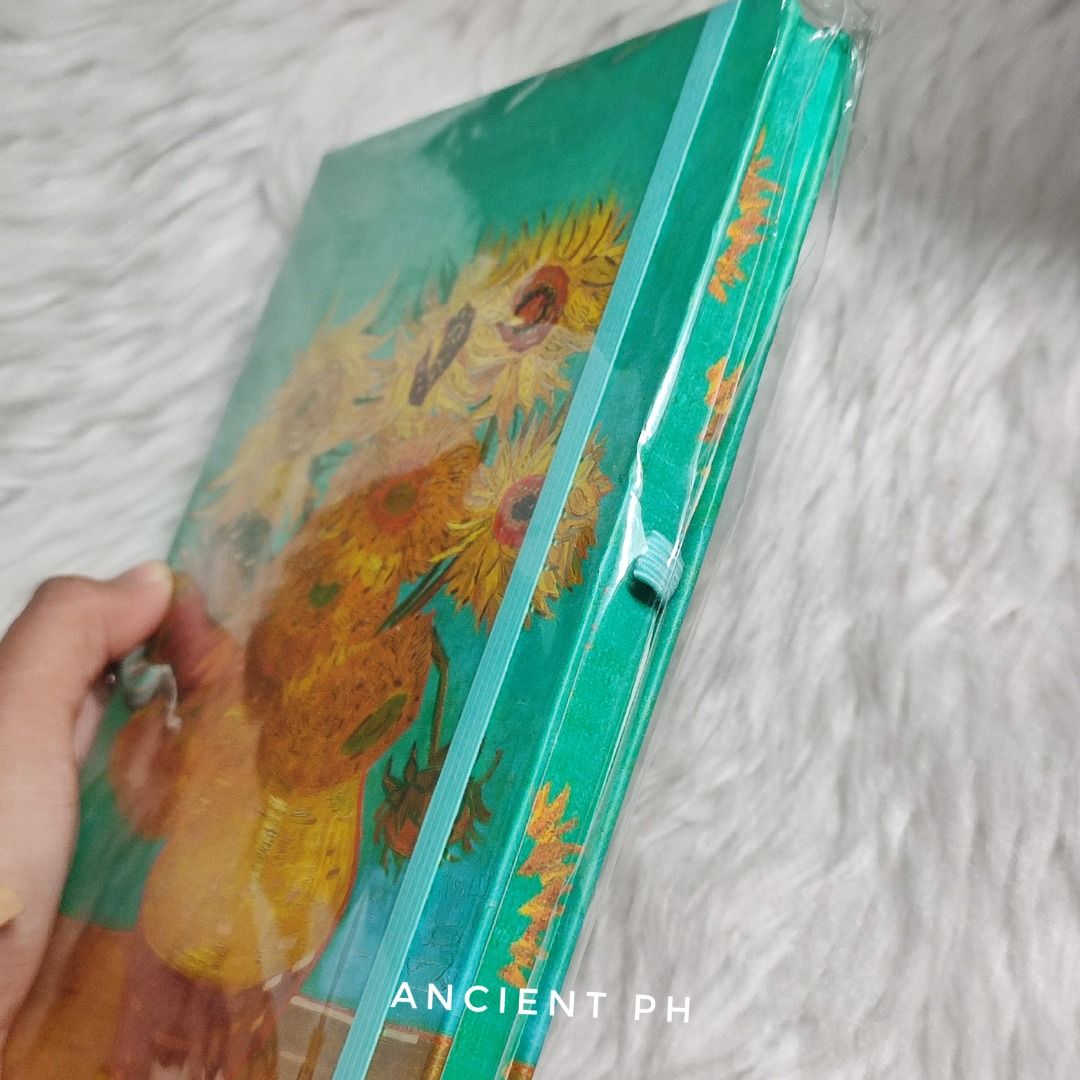 Van Gogh Notebook (Category: Stationery & School Supplies) located in Makati City. Submitted by ancientph (Listing ID 1458608380, Image 3). Description: Van Gogh Notebook brand new Sealed 220 pesos.