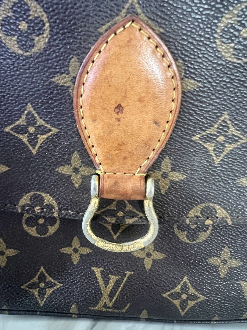 Vintage LV Saint Cloud. No Strap (Category: Luxury Bags & Wallets) located in Caloocan City. Submitted by thriftwithriexx (Listing ID 1458534083, Image 3). Description: LV Vintage bag Name: Saint Cloud status: vintage Source: bought from an vintage thrift shop Coded: No code Concern: No strap , I can include the original strap but you can ask to have it repaired.