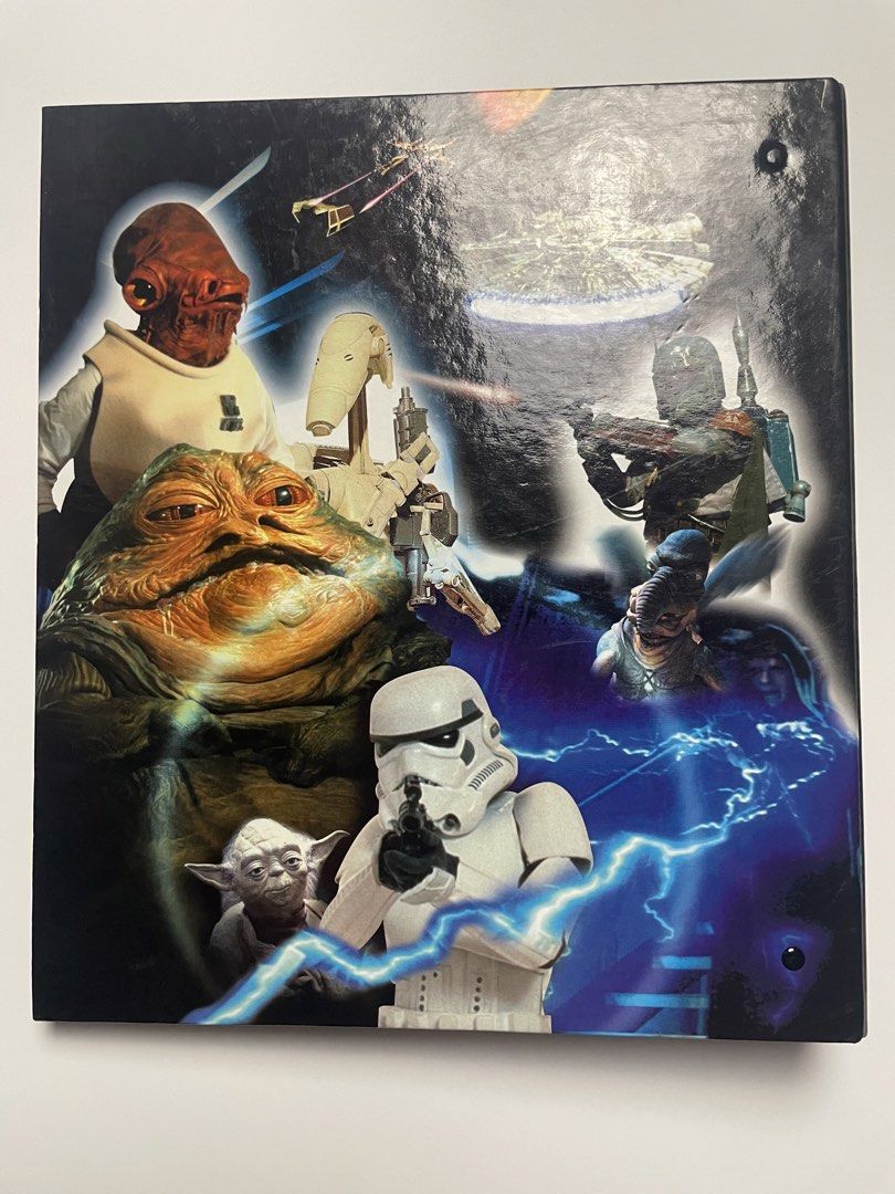 Vintage Star Wars Binder Folder (Category: Western Merchandise) located in Binan City. Submitted by thriftwavesph (Listing ID 1458638777, Image 2). Description: signs of wear around.