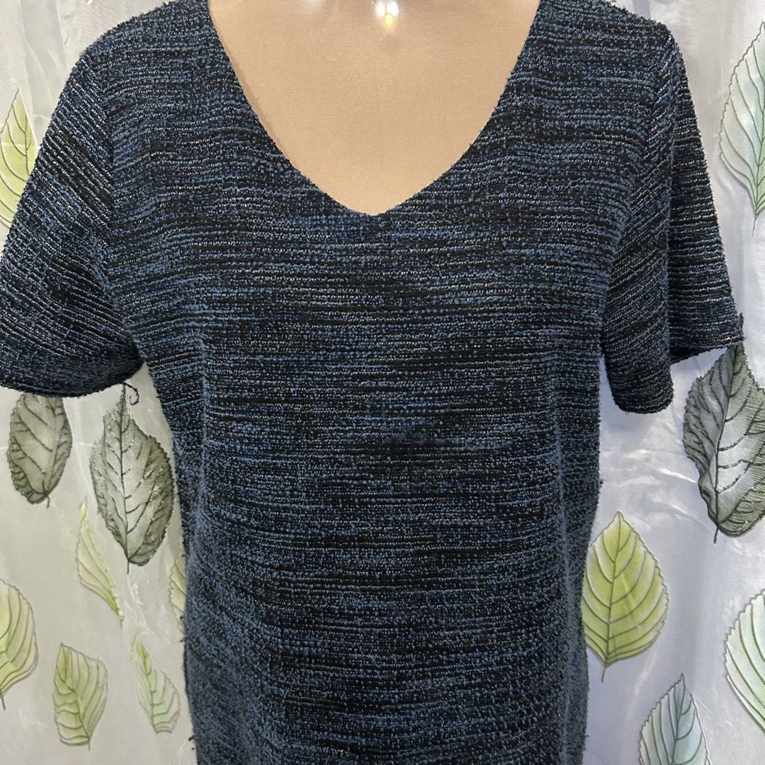 V-Neck Dress with Zipper (Category: Dresses) located in San Pedro. Submitted by clothesyph (Listing ID 1458637420, Image 3). Description: ⊹ preloved — no major flaws/issues ⊹ size: fits large to extra large check out my listings for more items! ▫️payment: gcash / bank transfer ▫️delivery: j&t / lalamove (can ship from bgc or san pedro, laguna).