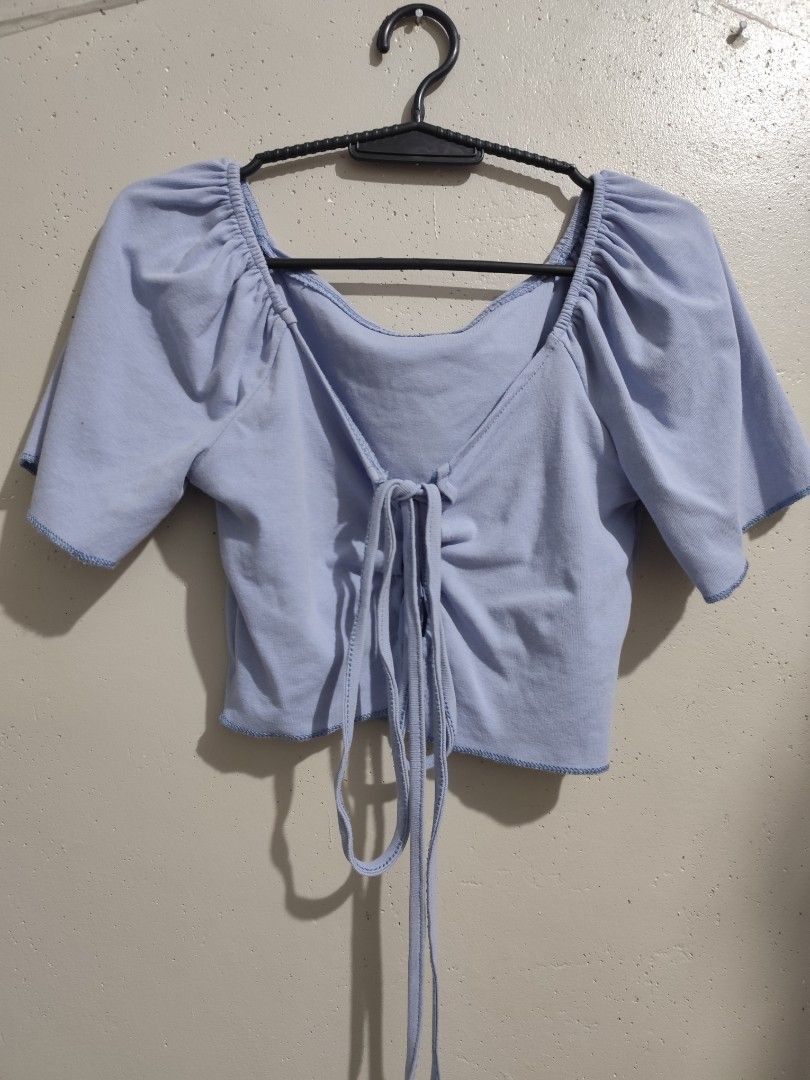 Women's top (Category: Blouses) located in Angeles City. Submitted by sowfii (Listing ID 1458682792, Image 1). Description: Assorted tops 50php each. take all 120 🫶.