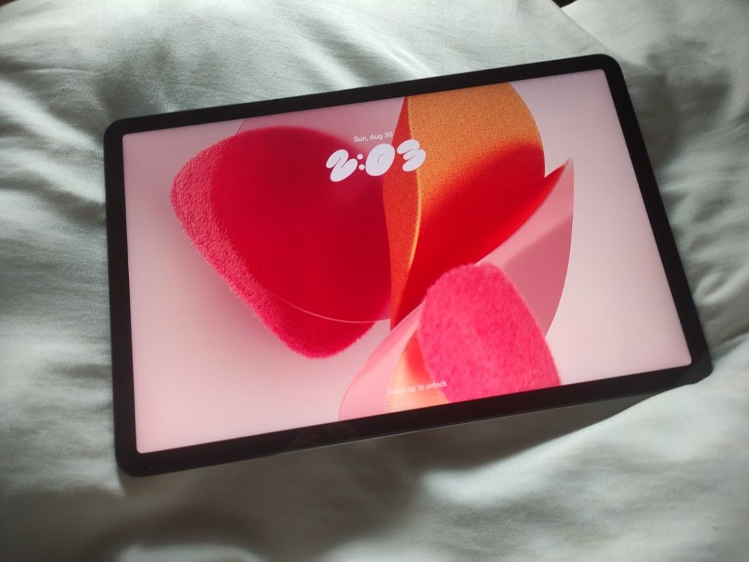 Xiaomi Pad 5 (Category: Android) located in Cavite. Submitted by whaleinspace (Listing ID 1458574918, Image 1). Description: Xiaomi Pad 5 256GB — ₱15,500 • Smooth for gaming • Great for online classes & multitasking • 11” WQHD+ 120Hz display • Snapdragon 860 • 6GB RAM + 256GB storage • Quad speakers + Dolby Atmos Condition: Fully working. Has scratches on the back and some fading/wear on parts of the back. Please see photos for actual condition. 