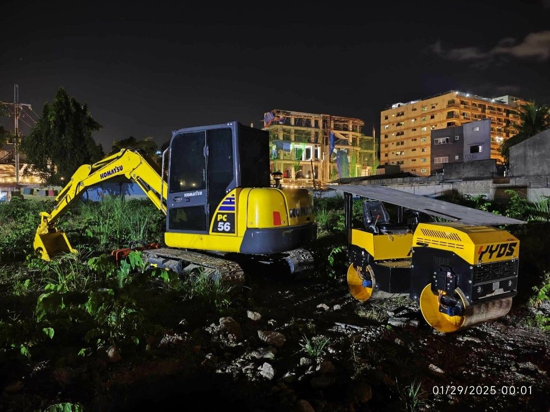 YYDS Road Roller YY35 Compactor (3.5 Tons) (Category: Construction Tools & Equipment) located in San Fernando. Submitted by mallarikimmy (Listing ID 1458432855, Image 2). Description: - YYDS YY35 Road Roller Compactor - 3.5 tons weight - Ideal for soil and asphalt compaction - Ready for your next project - Inquire for questions.