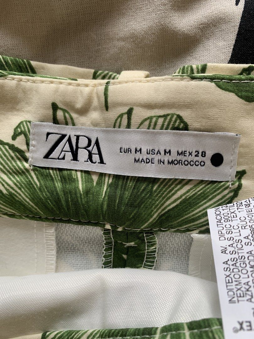 Zara Summer Coords (Category: Sets or Coordinates) located in Pasig City. Submitted by nerissa71480 (Listing ID 1458562936, Image 3). Description: Zara Summer Bra Top and Shorts Coords Bra top - Small Shorts - Medium Never been worn. Stored only with no longer tags. Perfect for beach trips with quality material and nice print. No longer fits. .