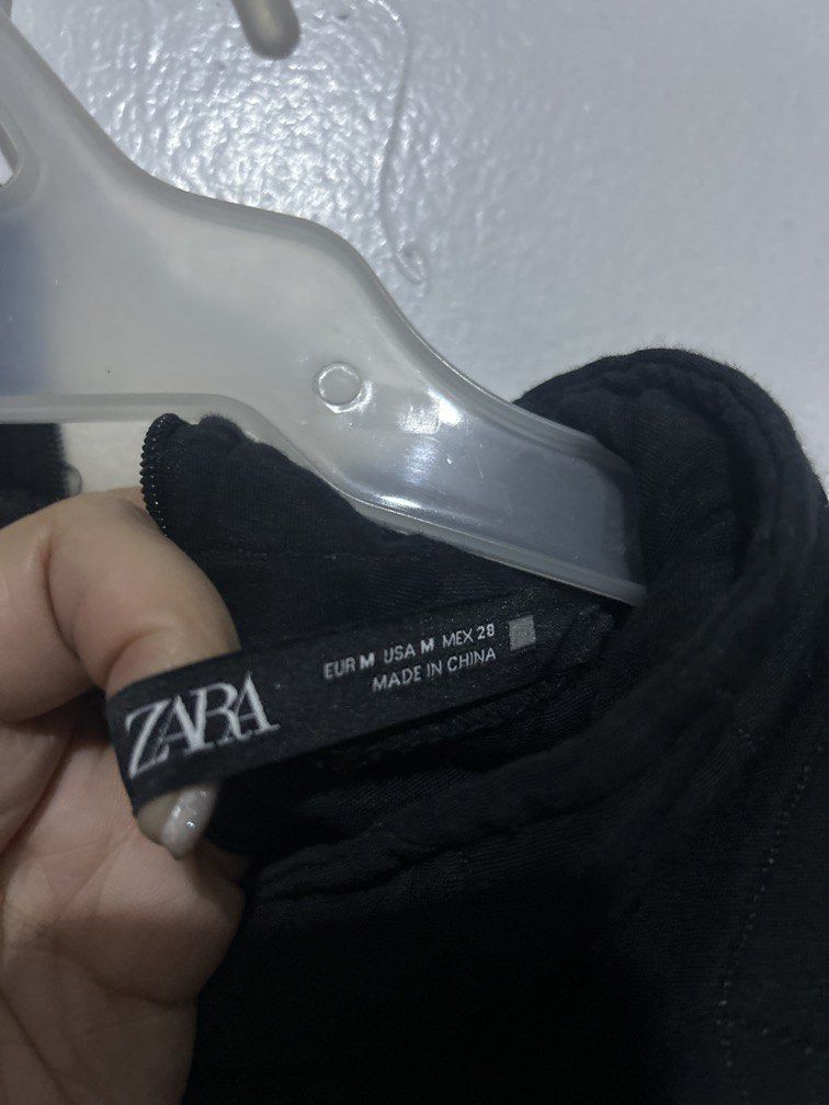 Zara top (Category: Longsleeves) located in Quezon City. Submitted by twinklestyle (Listing ID 1458653498, Image 3). Description: Never worn Needs wash Classy Perfect for cold weather .