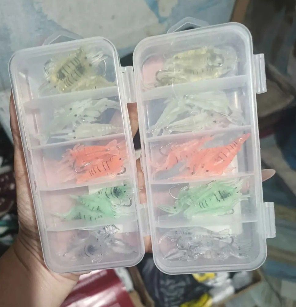 15Pcs Soft Fishing Lure With Hook (Category: Everything Else Others) located in Manila. Submitted by lotty_2489 (Listing ID 1458696794, Image 3). Description: Onhand Brandnew GoodQuality COD GcashPayment #09706504365 Charm.
