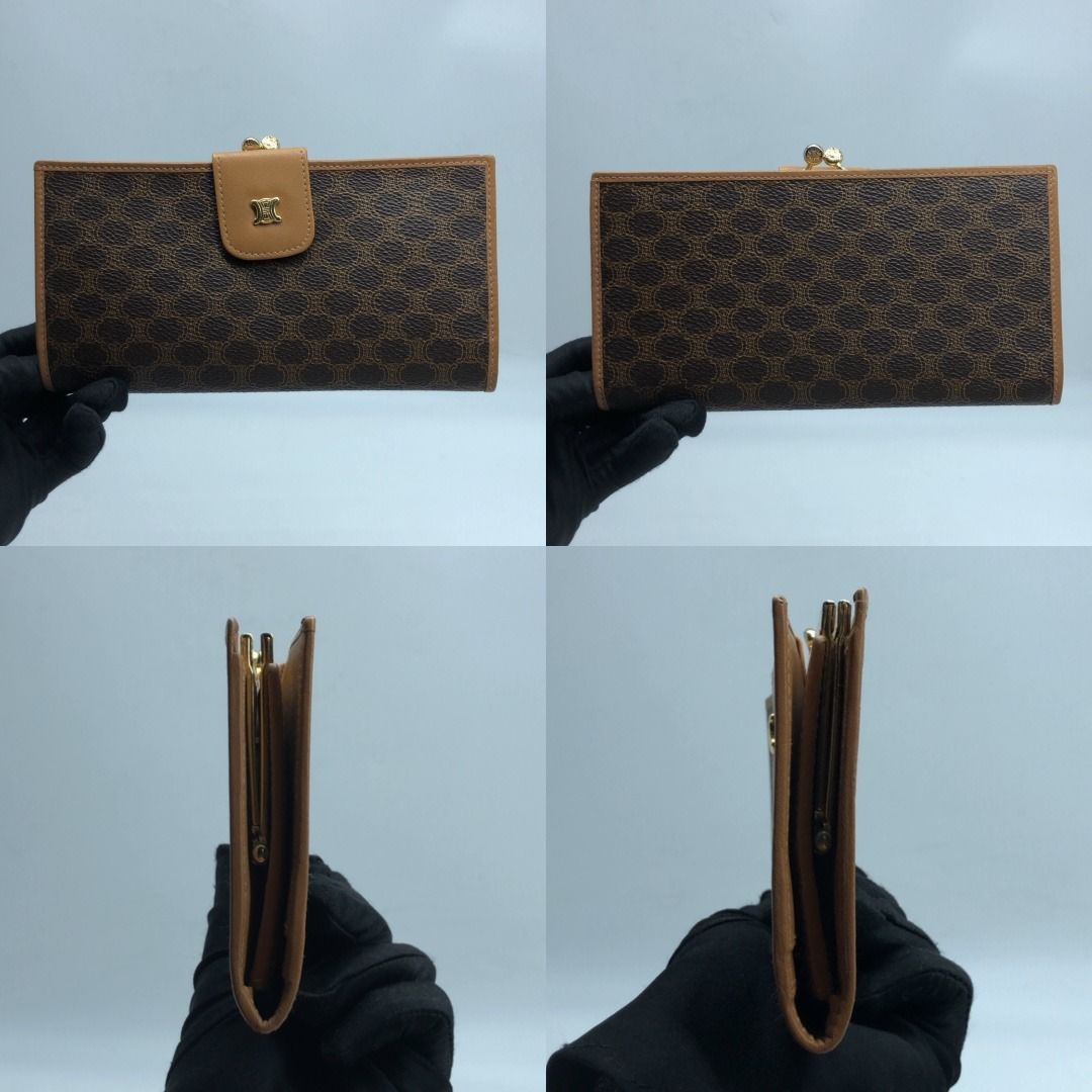 267008269 CELINE SLG WALLET ZIPPED (Category: Luxury Bags & Wallets) located in Taguig. Submitted by ecoring.ph (Listing ID 1458703183, Image 2). Description: ◆CONDITION: B- ◆DESCRIPTIONS: (Other defects/info:) OUTER: The body of the wallet is slightly scratched, scuffed, and shows signs of use. The leather lining along the edges of the wallet is scratched, scuffed, stained, dirty, wrinkled, has press marks, and shows signs of use. INNER: The ins