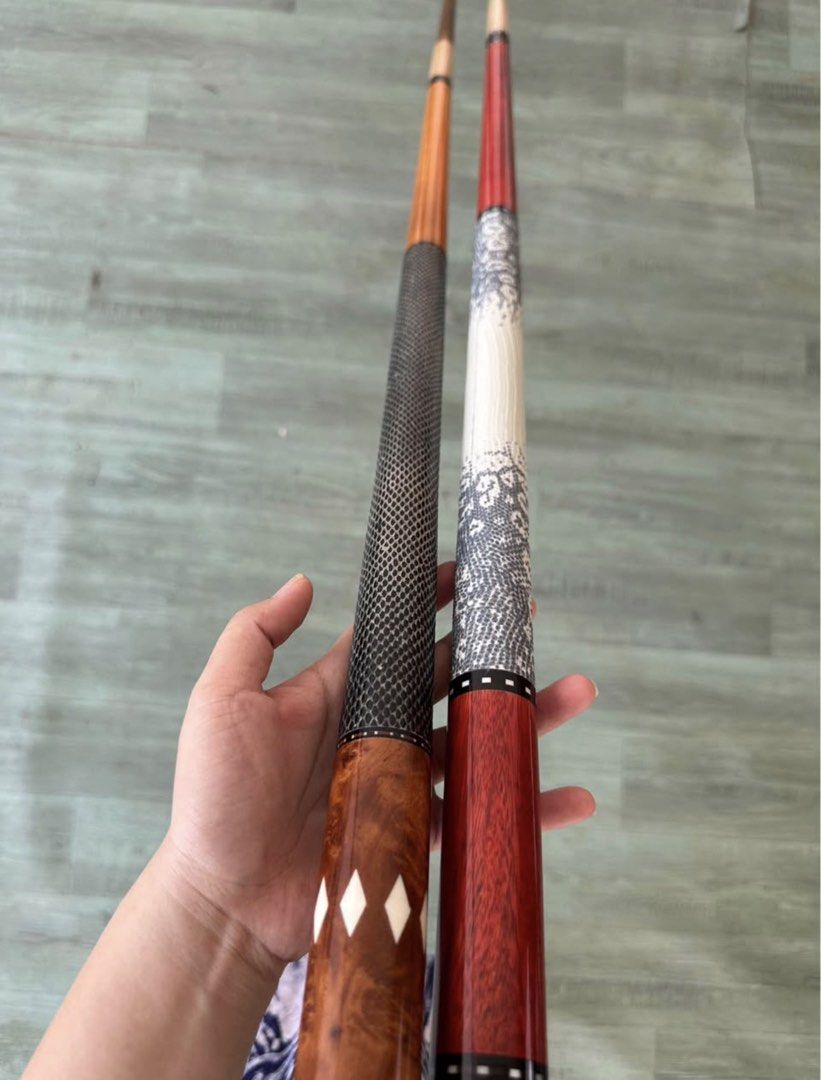 2 Billiard Cue Sticks w/ Cue Case – Sulit Bundle! (Category: Billiards and Bowling) located in Manila. Submitted by apolkizh (Listing ID 1458827209, Image 2). Description: 2 Custom Billiard Cue Sticks + Cue Case (Bundle) * Custom-made cues * Bought around ₱9k–₱10k each * 2nd hand, well maintained * Minimal signs of use * Straight pa (no warping) * With cue case (for easy carry & protection) 💰 Price: ₱13,000 (negotiable) 📍 Meet-up or Delivery (s