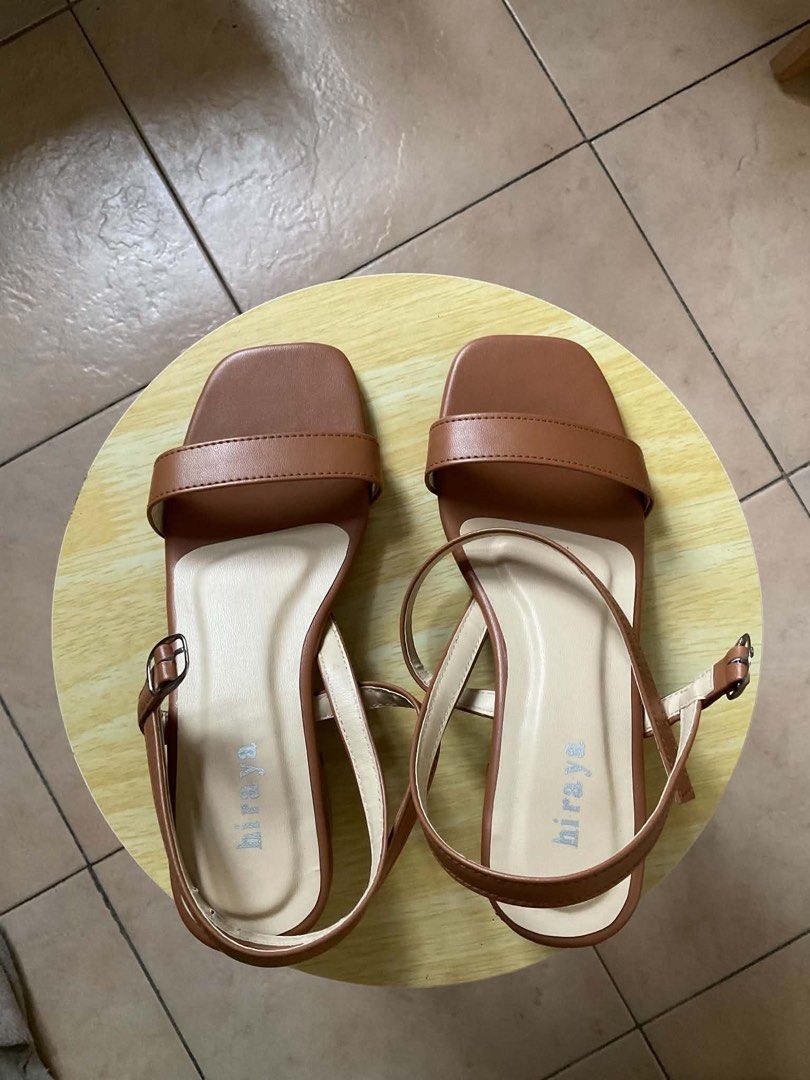 2-inches sandals - locally made (Category: Flats & Sandals) located in Manila. Submitted by prelovedbydani_913 (Listing ID 1458701146, Image 1). Description: PAUBOS SALE Liliw made sandals Hiraya Sandals on IG Materials and available sizes are posted .
