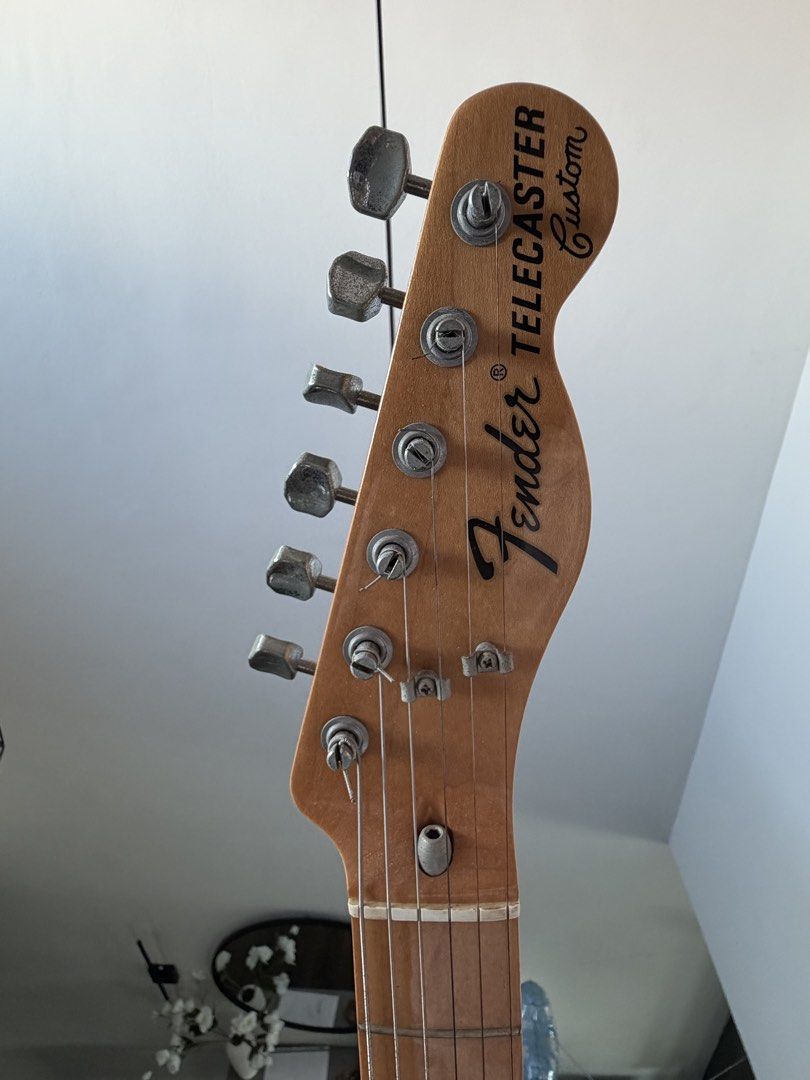 🔥72 Fender Telecaster Custom Electric Guitar Black, Hobbies