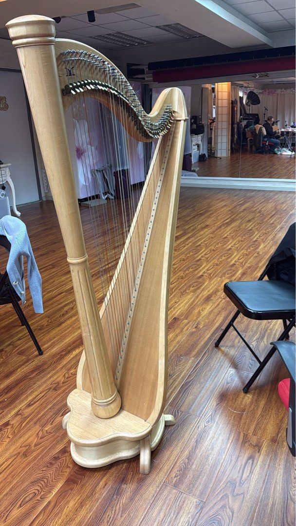 竪琴 LEEST 40C Harp - Maple Column, Spruce Soundboard （分類：樂器）位於 Hong Kong。 由 bogumseol 提交（商品編號 1458693572，圖片 1）。簡介： LEEST 40C harp for sale. Maple column and spruce soundboard. Nylon wound bass strings.。