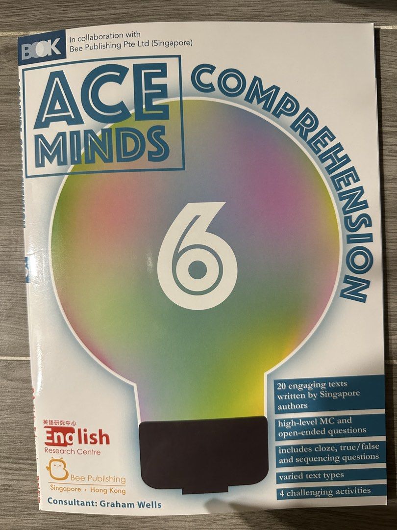 Ace Comprehension 6 （分類：補充練習）位於 Hong Kong。 由 kobabe 提交（商品編號 1458835654，圖片 1）。簡介： Ace Comprehension 6 全新 $40 油塘交收或郵費買家負責。