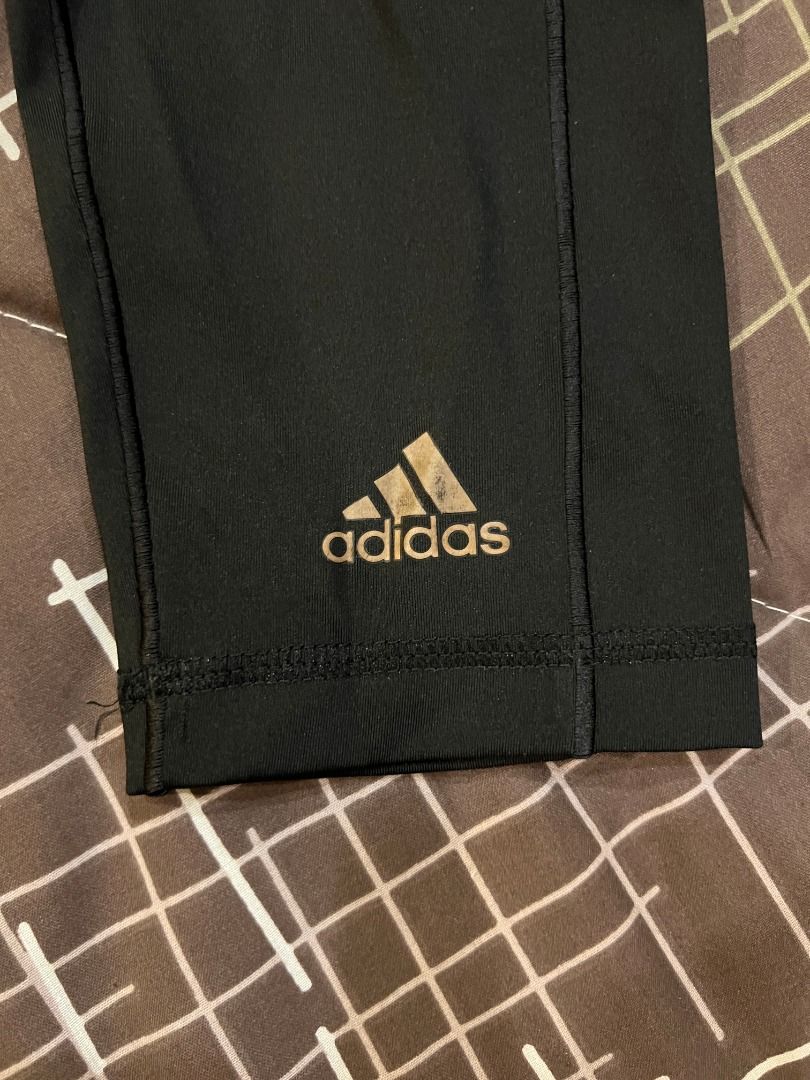 Adidas Black Climalite Leggings Size S (Category: Activewear) located in Paranaque City. Submitted by cute.things.only (Listing ID 1458735779, Image 2). Description: - Black Adidas leggings - Climalite material for ultimate comfort - Ideal for workouts or everyday wear - Adidas logo detail on the leg.