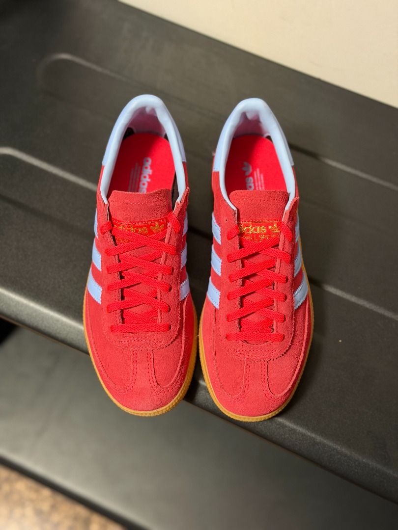 Adidas Handball Spezial 'Lucid Red' (Category: Sneakers) located in Taytay. Submitted by sneakndripph (Listing ID 1458868480, Image 2). Description: Adidas Handball Spezial 'Lucid Red' ₱2,990 (SRP ₱5,500) Sizes available: 6 US WOMENS / 37 EUR / 23 CM 6.5 US WOMENS / 38 EUR / 23.5 CM ⚡ On Hand & Ready to Ship 💯 100% Authentic Brandnew in Box 🛡️ 10x Refund if Proven Fake 🚚 Nationwide Shipping via J&T Express 📍 Taytay, Rizal 👟 Limited pairs onl