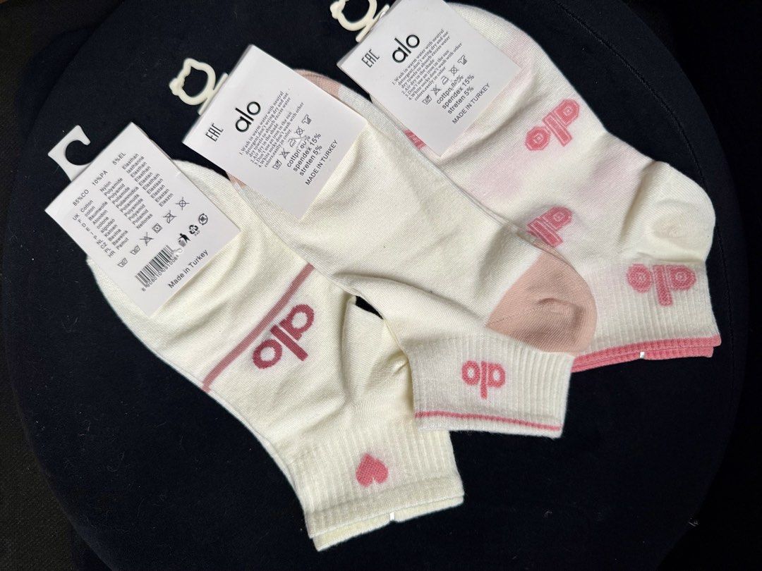 Alo Socks 36-41 CM (Category: Socks & Tights) located in Manila. Submitted by muggles_closet (Listing ID 1458729756, Image 2). Description: 150 each fixed 400Take all .