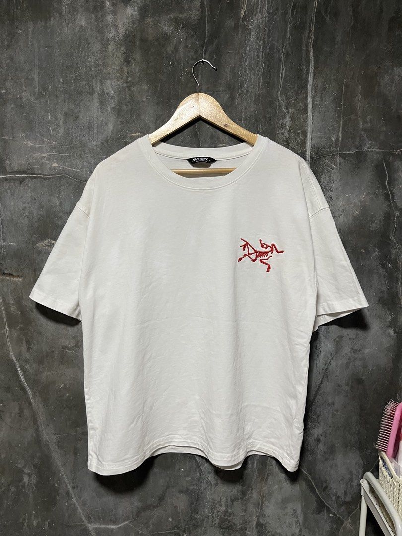 Arcteryx Shirt (Embroidered Logo) (Category: Tshirts & Polo Shirts ) located in Davao. Submitted by tann.finds (Listing ID 1458874521, Image 1). Description: Arcteryx Shirt (Embroidered Logo) Boxy type 23x26 Need wash only Thrifted items Manage your expectation Color may vary due to lighting 082 DVO.
