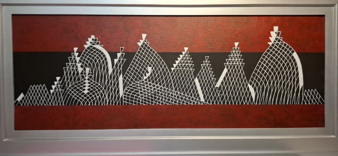Arturo luz (Category: Art & Prints) located in Manila. Submitted by art2art (Listing ID 1458854812, Image 1). Description: luz imaginary landscape 18 x 48 acrylic on canvas.
