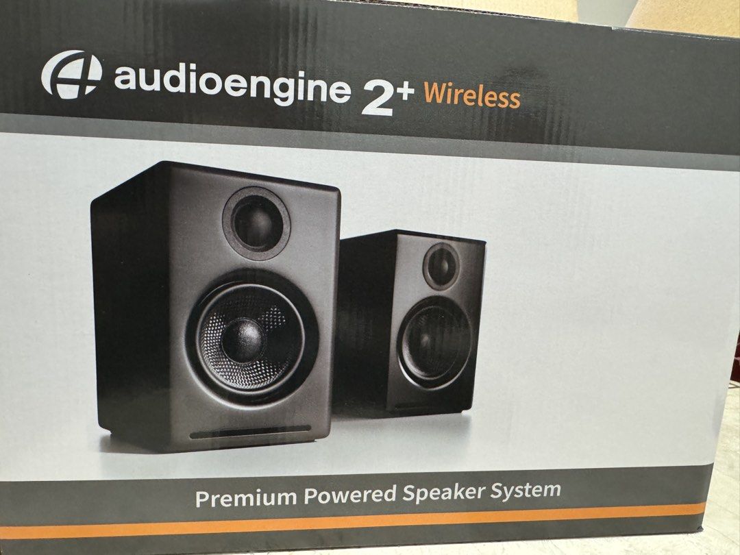 Audioengine A2+ (Category: Soundbars, Speakers & Amplifiers) located in Singapore. Submitted by joshypeppy (Listing ID 1458737669, Image 1). Description: Barely used, full box and cables. Free to test.