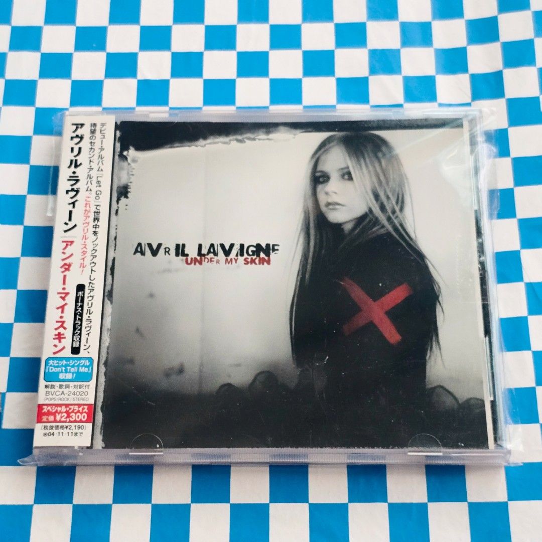 Avril Lavigne CD Japan (Category: CDs & DVDs) located in Cebu City. Submitted by catchello (Listing ID 1458706448, Image 1). Description: Avril Lavigne CD Under My Skin Japan w/Obi 600 ☑️ Meetup : Ayala, Emall - Tabunok Cash / GCash / BPI.