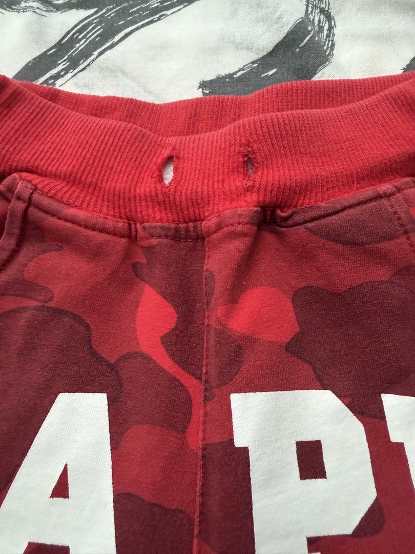 BAPE Kids Short (Category: Babies & Kids Fashion) located in Pasig City. Submitted by fancytracy (Listing ID 1458705920, Image 3). Description: Disclaimer Can’t guarantee the authenticity since these are hand me downs.