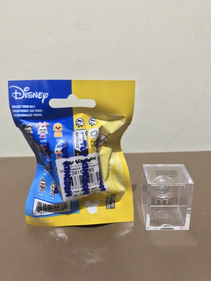 Bitty Pop Disney and Pin Case (Category: Designer & Blind Box Toys) located in Pasig City. Submitted by midnightsun08 (Listing ID 1458792735, Image 2). Description: Sealed Bitty Pop Disney with Pin Case.