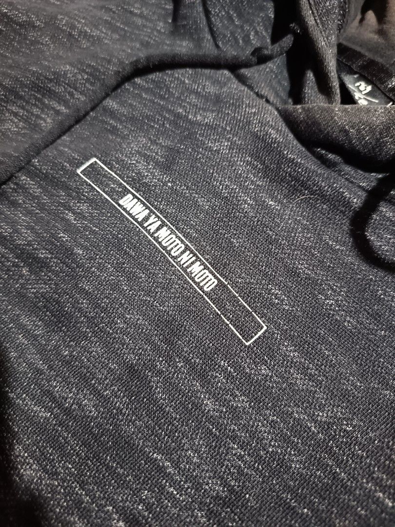 Black Jacket/hoodie (Category: Coats, Jackets and Outerwear) located in San Mateo. Submitted by nyxxoi (Listing ID 1458845099, Image 2). Description: xxl on tag but more fitted in xs to small.