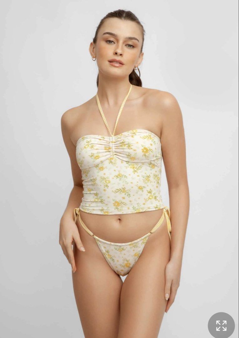 Blackbough Elya tankini set/MARIGOLD POINTELLE-S (Category: Bikinis & Swimsuits) located in Iloilo. Submitted by tttkhk (Listing ID 1458705439, Image 2). Description: .