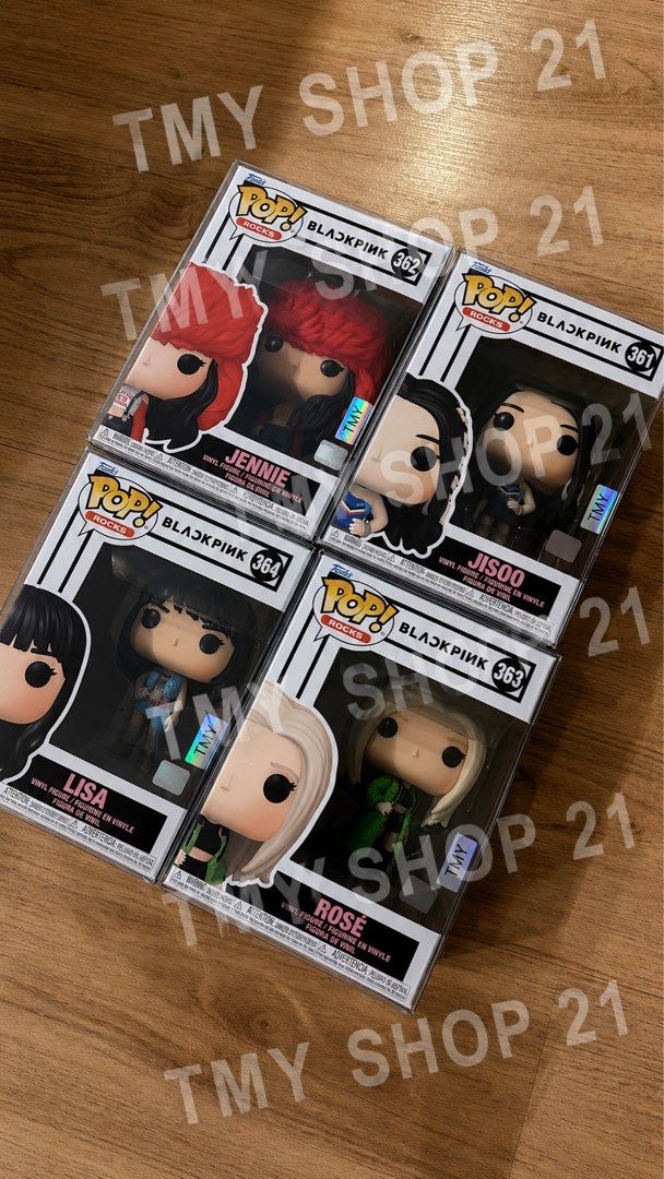 BLACKPINK SHUT DOWN FUNKO POP SET (Category: Designer & Blind Box Toys) located in Bacolod City. Submitted by tmyshop21 (Listing ID 1458821232, Image 1). Description: BLACKPINK SHUT DOWN FUNKO POP SET.