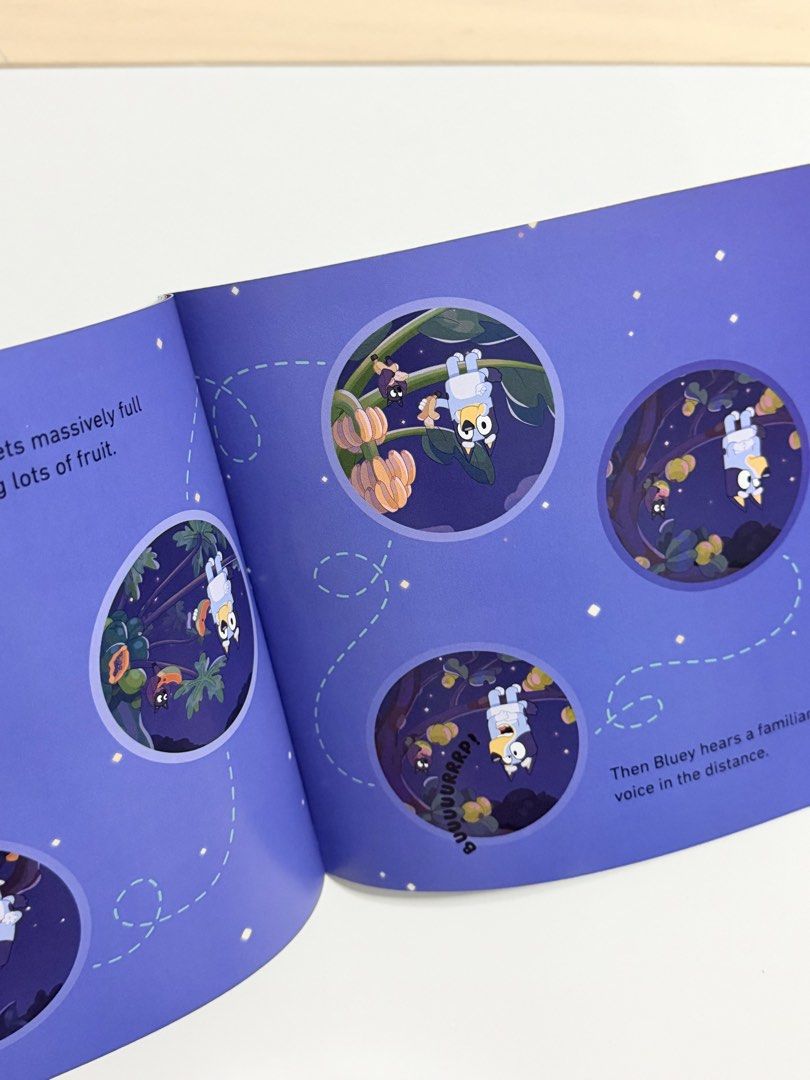 Bluey Goodnight Fruit Bat Paperback (Category: Children's Books) located in Quezon City. Submitted by treasures.delight (Listing ID 1458765117, Image 2). Description: bluey goodnight fruit bat • medium paperback • vguc | clean inside • semi-glossy pages .