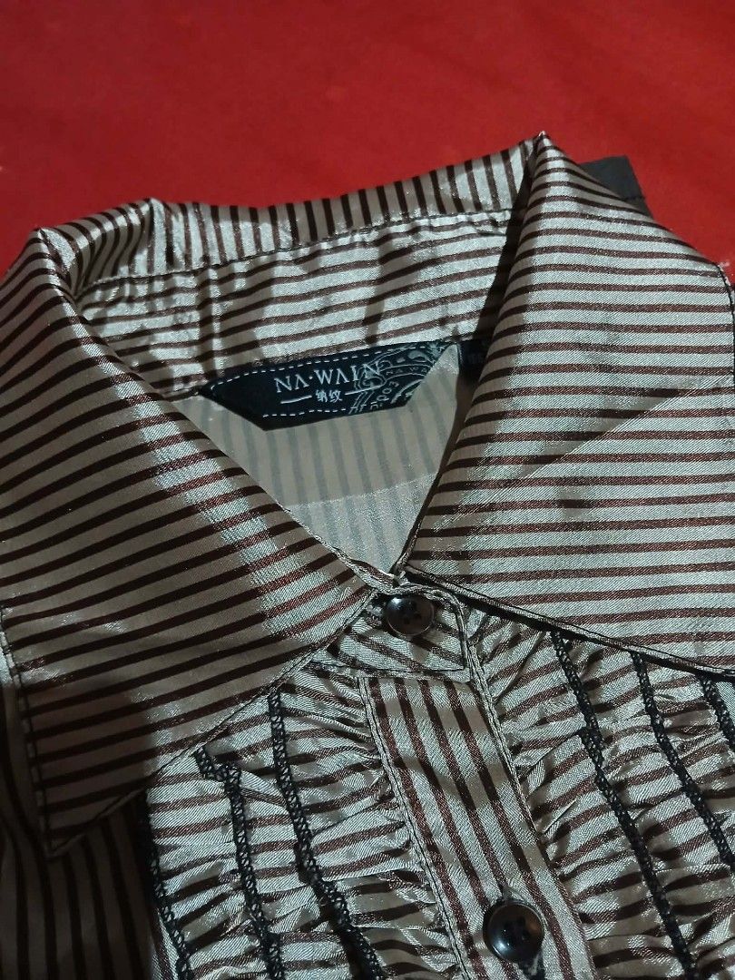 brown heisei retro dress | 2000s Y2K office siren, dark academia, retro preppy, librarian chic, vintage mod, Japanese/Korean fashion (Mori girl / Harajuku vintage) (Category: Dresses) located in Urdaneta. Submitted by anonie (Listing ID 1458767194, Image 2). Description: - can fit xs-s - with hidden side zipper - never been used - thrifted MOP: Gcash + shipping fee.