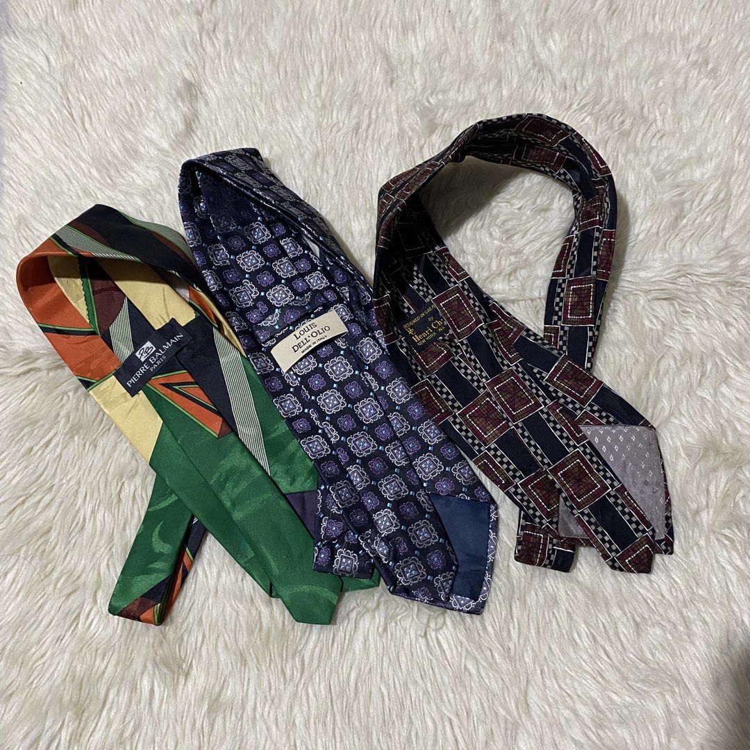 Bundle 54 (Category: Ties) located in Caloocan City. Submitted by discusonlineshop (Listing ID 1458887809, Image 2). Description: 3 for 100.