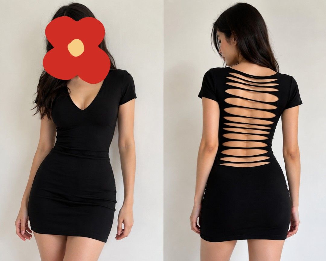 Bundle sale decluttering (Category: Dresses) located in Manila. Submitted by fastrabbit.869d2d (Listing ID 1458783567, Image 3). Description: BROWN AND NAVY BLUE midi dress royality look comfortable and strechable used only once in good condition .