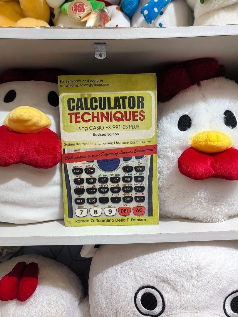 Calculator Techniques Engineering Reviewer Booklet Book (Category: Textbooks) located in San Jose del Monte. Submitted by chimkenugets (Listing ID 1458851779, Image 1). Description: .