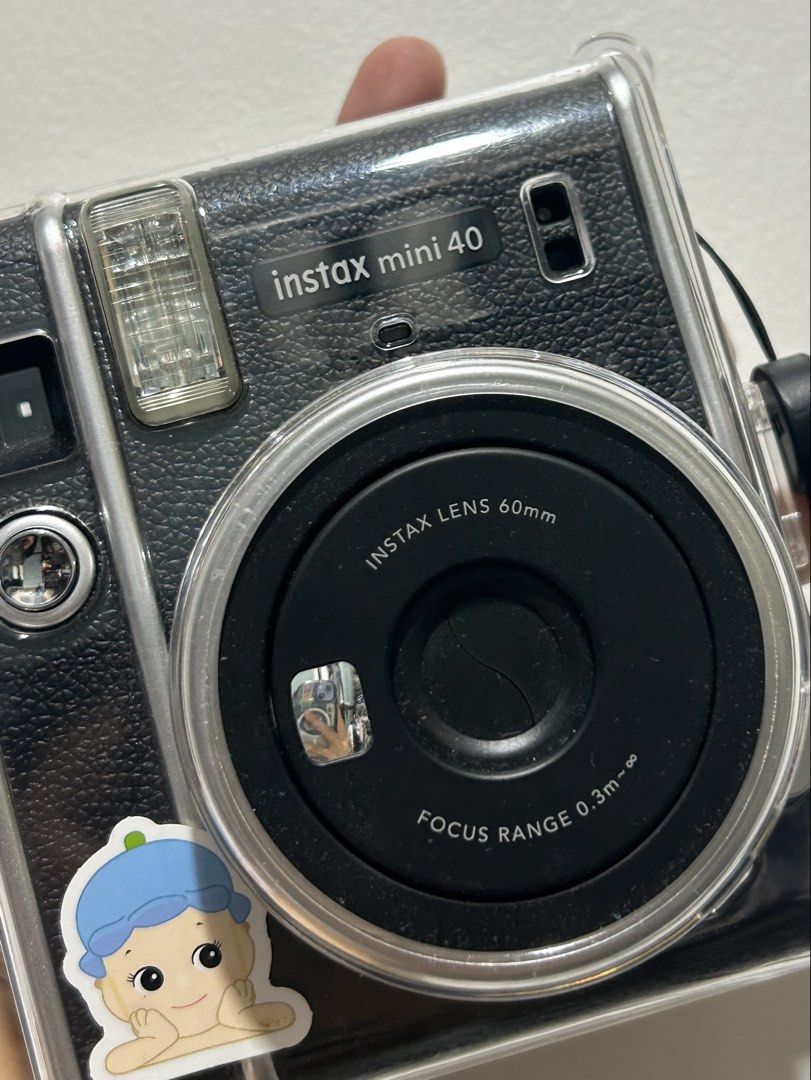 Camera (Category: Cameras) located in Paranaque City. Submitted by grl_shop (Listing ID 1458781254, Image 3). Description: Black Silver INSTAX MINI 40 Good as new Comes with box free case 2025 NEGOTIABLE .