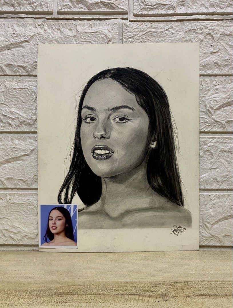 Charcoal portrait/drawing “personalized commission” (Category: Art & Prints) located in Manila. Submitted by ejaygt8 (Listing ID 1458844551, Image 3). Description: Hand-drawn charcoal portraits - Capture precious memories with unique art - Perfect for gifts or personal keepsakes - Custom orders available for family, friends, or pets - Message for inquiries and pricing.