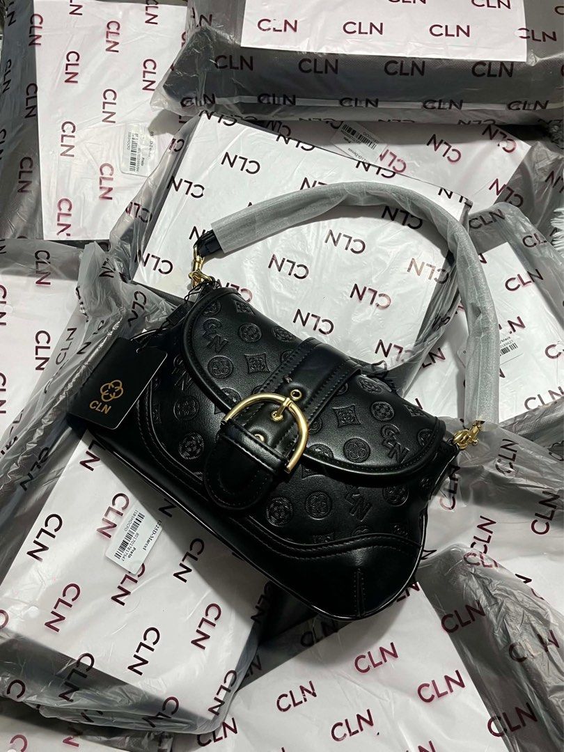 CLN Rivia Bag (Category: Shoulder Bags) located in Manila. Submitted by r2luxe (Listing ID 1458838311, Image 1). Description: A chic shoulder bag featuring an embossed monogram finish and a striking rose gold-tone chain accent. ✨ Available in different colors and designs so you can choose the style that suits you best! 💌 Message us to order or inquire..