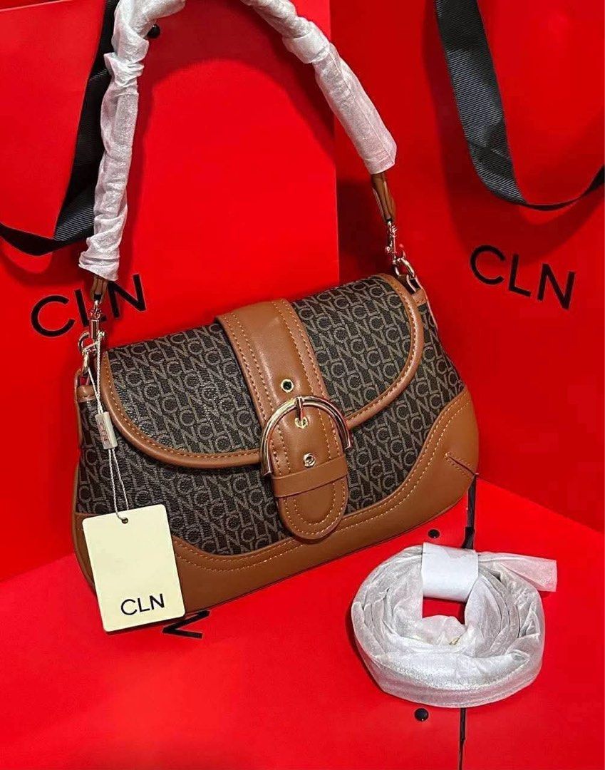 CLN Rivia Bag (Category: Shoulder Bags) located in Manila. Submitted by r2luxe (Listing ID 1458838311, Image 2). Description: A chic shoulder bag featuring an embossed monogram finish and a striking rose gold-tone chain accent. ✨ Available in different colors and designs so you can choose the style that suits you best! 💌 Message us to order or inquire..