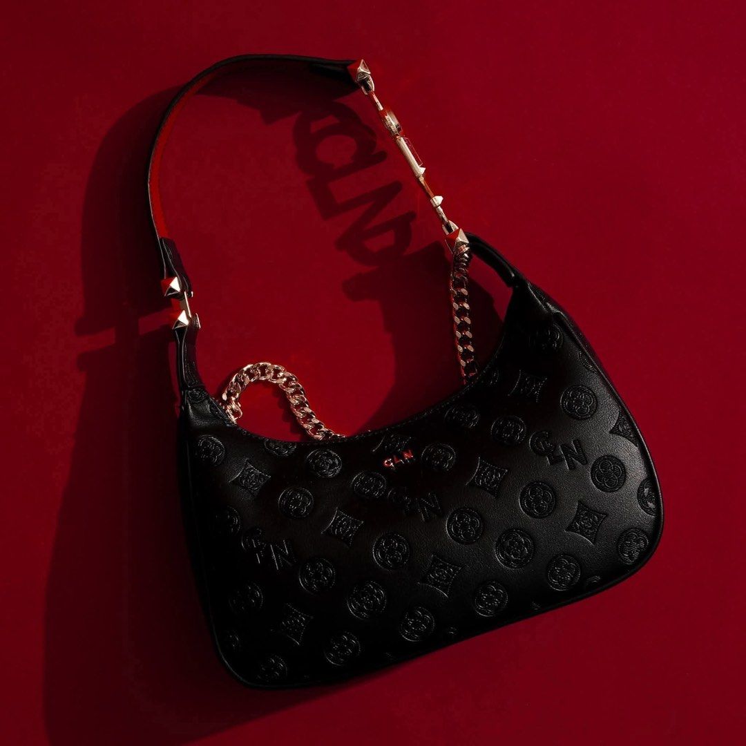 CLN Sherah Shoulder Bag (Category: Shoulder Bags) located in Manila. Submitted by r2luxe (Listing ID 1458840809, Image 2). Description: A chic shoulder bag featuring an embossed monogram finish and a striking rose gold-tone chain accent. ✨ Available in different colors and designs so you can choose the style that suits you best! 💌 Message us to order or inquire..
