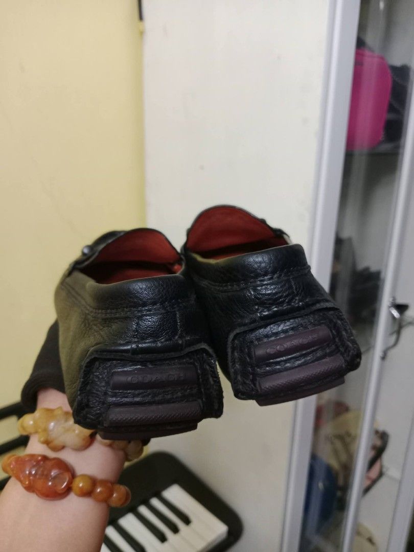 Coach black Shoes (Category: Loafers) located in Angeles City. Submitted by mjshoppingretail (Listing ID 1458714937, Image 3). Description: orig coach size 6:5 new no inclusion.