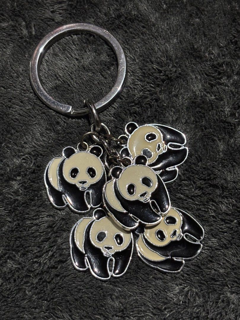 COACH Panda Keyholder (5pcs) (Category: Luxury Accessories) located in Bulacan. Submitted by thriftstarph (Listing ID 1458743722, Image 3). Description: PLEASE READ THE DESCRIPTION BELOW ‼️ COACH Panda Keyholder Key Ring Charm Good Condition From: Japan (1500 SHIPPED).