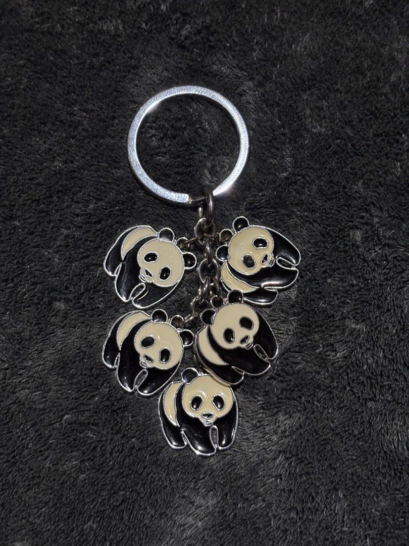 COACH Panda Keyholder (5pcs) (Category: Luxury Accessories) located in Bulacan. Submitted by thriftstarph (Listing ID 1458743722, Image 1). Description: PLEASE READ THE DESCRIPTION BELOW ‼️ COACH Panda Keyholder Key Ring Charm Good Condition From: Japan (1500 SHIPPED).