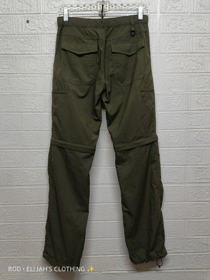 Columbia Convertible Pants ✨ (Category: Trousers) located in Quezon City. Submitted by rod_raymundo (Listing ID 1458883372, Image 2). Description: ‎Columbia Convertible Pants ✨ ‎Width: 30-31 Inches (can stretch more) ‎Length: 39 Inches ‎Color: 10/10 (Color variation due to lighting) ‎Condition: Pristine condition ‎Price: 1,180 Pesos + SF ‎ ‎🚚 Shipping via J&T (with voucher and extra discount) or Lalamove ‎📍 Location: Driod St. Brgy Kaunlaran, Q