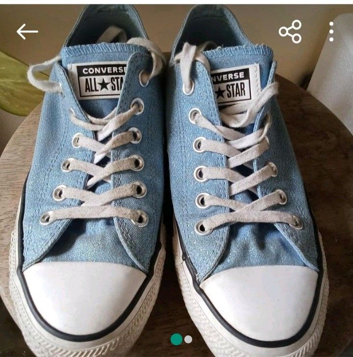 Converse shoes (Category: Sneakers) located in Santa Rosa. Submitted by vianang (Listing ID 1458751144, Image 2). Description: TAKE ALL CONVERSE SHOES FOR ONLY ₱850.00 SIZE 6,7,8 ALL GOOD CONDITION.
