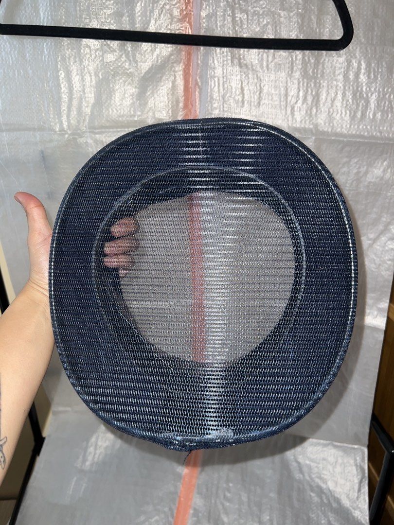Dark Blue Security Guard Cap with Black Visor and Gold Button (Category: Caps & Hats) located in Manila. Submitted by chelseayb47224 (Listing ID 1458762177, Image 3). Description: - Dark blue Security Guard cap - Small - Used once for costume - High Quality purchased in official security personnel merchandise shop - Shiny black visor - Textured band around the base - Gold-colored button on the side - Lined interior with a mesh band - Ideal for co