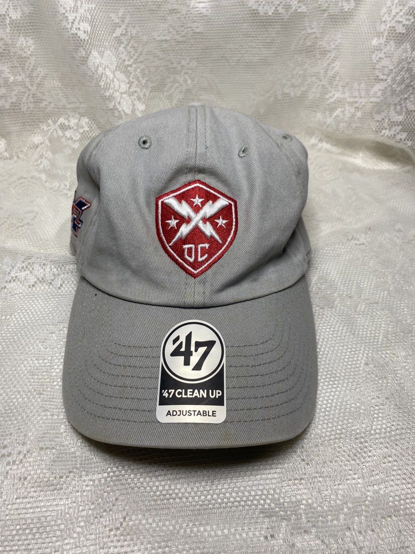 DC defenders cap (Category: Caps & Hats) located in Angeles City. Submitted by noagrace (Listing ID 1458695670, Image 1). Description: DC Defenders gray adjustable baseball cap from the ‘47 Clean Up collection New w/out tag P600 last price .