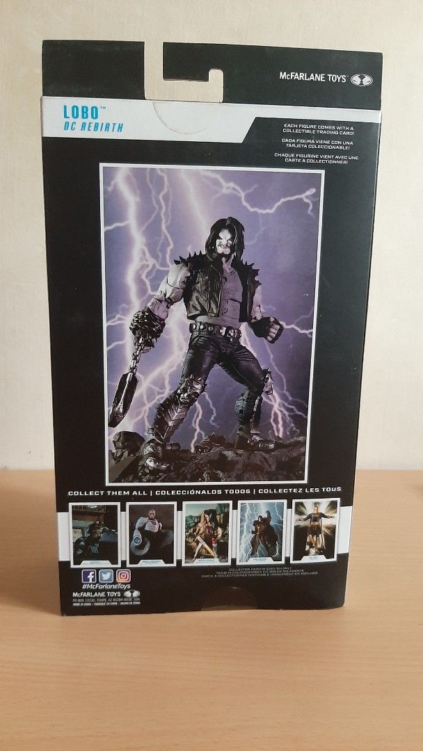 MCFARLENE DC MULTIVERSE LOBO REBIRTH (Category: Storybooks) located in Mandaluyong City. Submitted by cyberbotots (Listing ID 1458761925, Image 2). Description: READING IS ESSENTIAL. Make sure that you read and understand the description and condition before you offer and buy. - NO LOWBALLERS. - Item is still MISB/Sealed. - Please take note that imperfection on sealed items are beyond our control. - No reservation. Whoever pay first gets the item