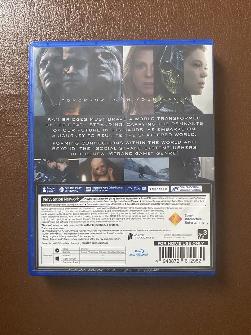 Death Stranding PS4 Game (Category: PlayStation) located in Consolacion. Submitted by popsandlegends (Listing ID 1458729843, Image 3). Description: No issues chekc for pics .